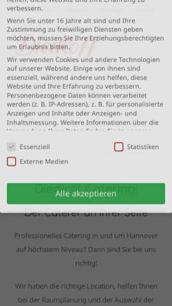 Vorschau der mobilen Webseite diedloff.de, Party-Managing-Service Diedloff - Inh. M. Diedloff