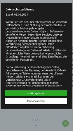 Vorschau der mobilen Webseite www.waldschaenke-im-zuschlag.de, Waldschänke im Zuschlag