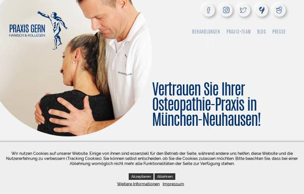 Vorschau von www.therapie-gern.de, Praxis Gern