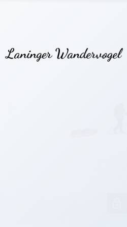 Vorschau der mobilen Webseite www.laninger-wandervogel.de, Laninger Wandervogel