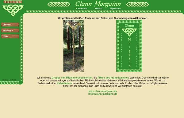 Vorschau von www.clann-morgainn.de, Clann Morgainn