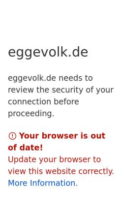 Vorschau der mobilen Webseite www.eggevolk.de, Eggevolk