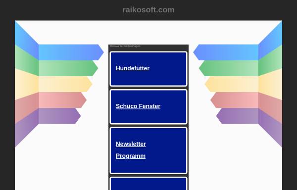 Vorschau von www.raikosoft.com, Raikosoft GmbH