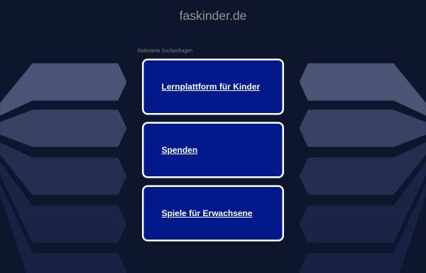 Vorschau von www.faskinder.de, Faskinder