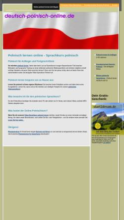 Vorschau der mobilen Webseite www.deutsch-polnisch-online.de, Deutsch-Polnisch-Online, Inh. Anna Maria Bryk