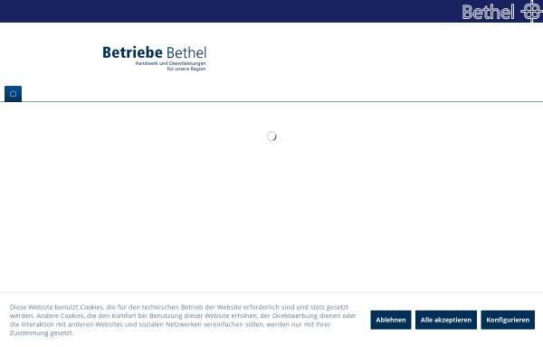 Vorschau von www.betriebe-bethel.de, Betriebe Bethel