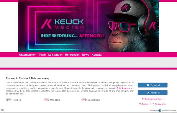 Vorschau von www.keuck-medien.de, Keuck Druck GmbH & Co. KG