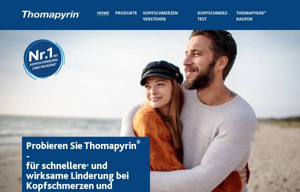 Vorschau von www.thomapyrin.de, Thomapyrin