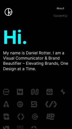 Vorschau der mobilen Webseite daniel-rotter.de, Difference, Daniel Rotter