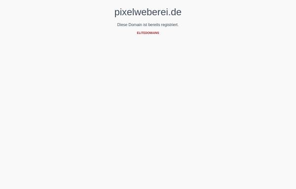 Vorschau von pixelweberei.de, Pixelweberei, Bettina Bauer