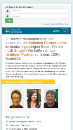 Vorschau der mobilen Webseite www.christlove.de, Christlove