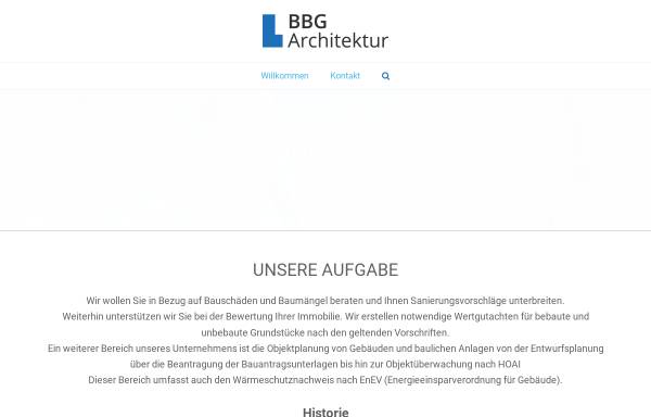Vorschau von www.bbg-architektur.de, Bauplanung- und Baubetreuungsbüro Güstrow GbR, Inhaber Steffen Martens