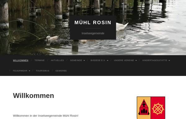 Vorschau von www.muehlrosin.de, Mühl Rosin