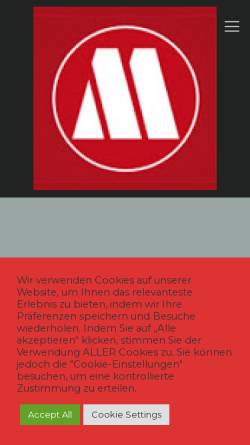 Vorschau der mobilen Webseite www.metaks.de, Edelstahl-Schornstein-Systeme Metaks GmbH