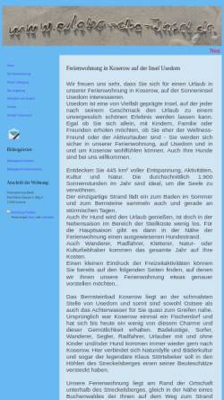 Vorschau der mobilen Webseite www.erlebe-die-insel.de, Ferienwohnung Bartel