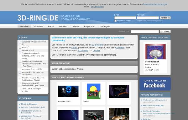 Vorschau von www.3d-ring.de, 3D-Ring.de
