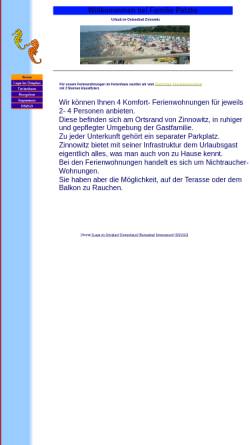 Vorschau der mobilen Webseite www.usedom-und-urlaub.de, Ferienwohnung Patzke