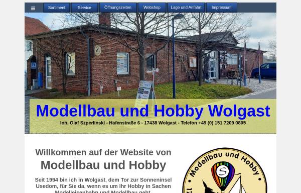 Vorschau von www.modellbau-wolgast.de, Modellbau und Hobby