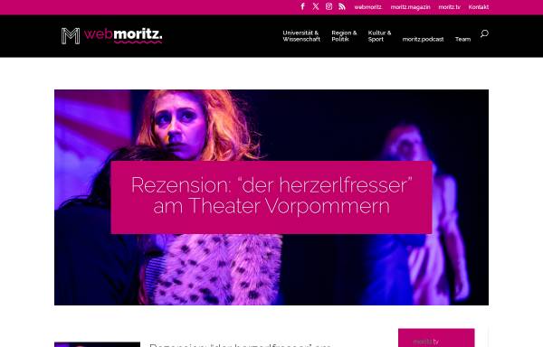 Vorschau von webmoritz.de, webMoritz.de