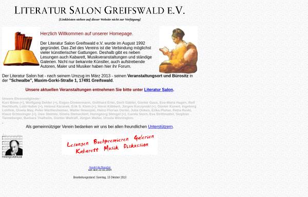 Vorschau von www.literatur-salon.de, Literatur-Salon