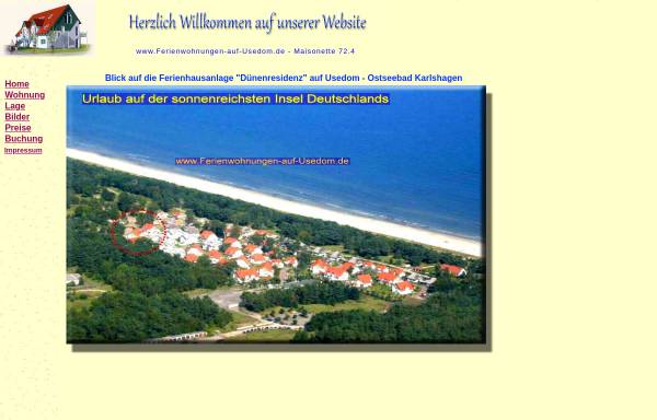 Vorschau von www.ferienwohnungen-auf-usedom.de, Ferienwohnung Berthold
