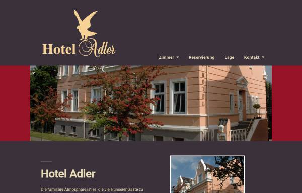 Vorschau von www.hotel-adler-garni.de, Hotel Adler