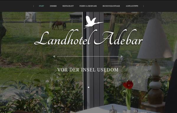 Vorschau von www.land-hotel-adebar.de, Landhotel Adebar