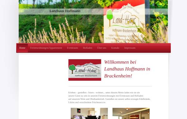 Vorschau von www.landhaus-hoffmann-brackenheim.de, Landhaus Hoffmann