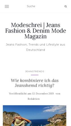 Vorschau der mobilen Webseite www.baltic-fashion.de, Usedom Baltic Fashion