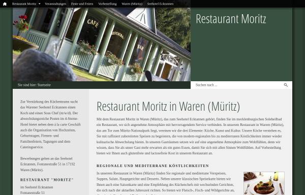 Vorschau von www.restaurant-moritz.de, Restaurant Moritz
