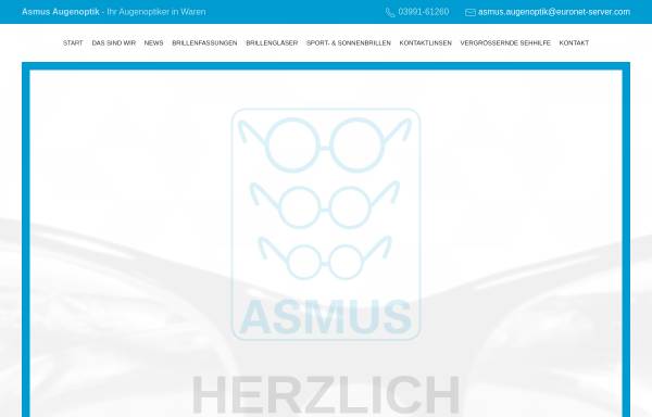 Vorschau von www.asmus-augenoptik.de, Asmus Augenoptik Waren, Inh. Roland Asmus