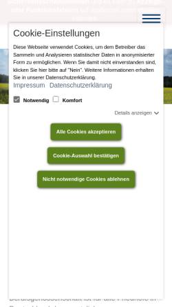 Vorschau der mobilen Webseite www.amt-ludwigslust-land.de, Amt Ludwigslust-Land
