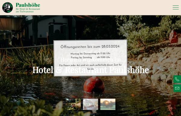 Vorschau von www.hotel-paulshoehe.de, Hotel 