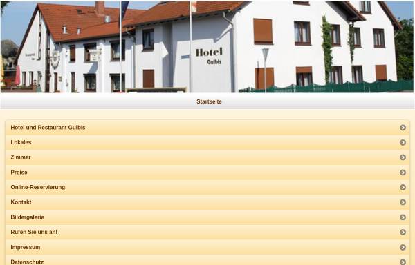Vorschau von m.hotel-gulbis.weblotse.com, Hotel & Restaurant Gulbis, Witzin