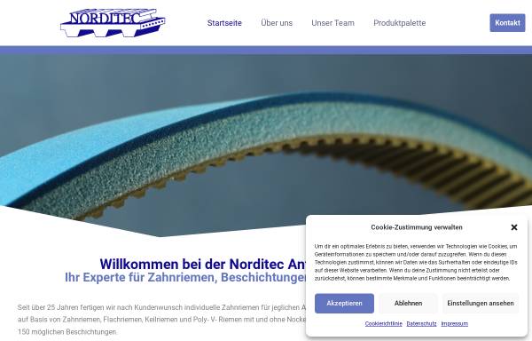 Vorschau von www.norditec.de, Norditec Antriebstechnik GmbH