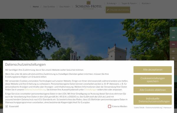 Vorschau von schloss-kittendorf.de, Schlosshotel Kittendorf
