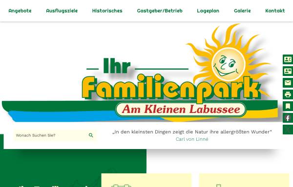Vorschau von www.ihr-familienpark.de, Ihr Familienpark