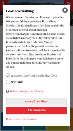 Vorschau der mobilen Webseite www.krause-cleebronn.de, Krause GmbH
