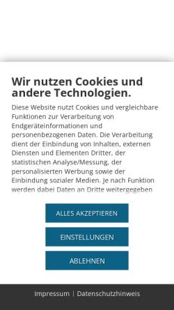 Vorschau der mobilen Webseite www.wfm-mueritz.de, Wirtschaftsförderung Müritz GmbH