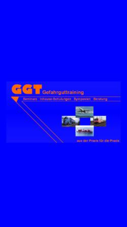 Vorschau der mobilen Webseite ggt.rheingau.org, GGT Gesellschaft für Gefahrgut-Training mbH