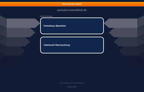 Vorschau von www.pension-meerblick.de, Pension Meerblick