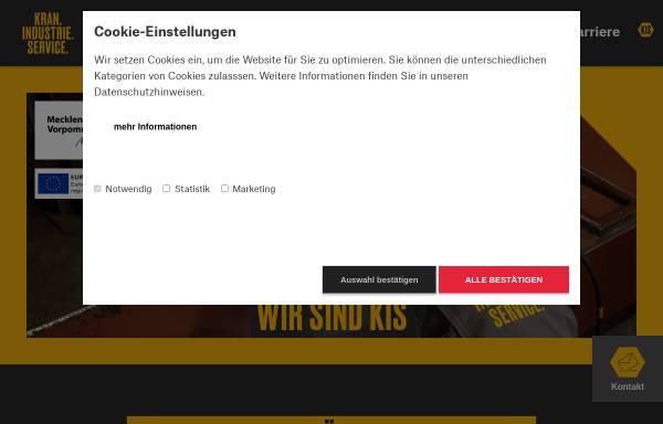 Vorschau von www.kis-wismar.de, KIS Wismar GmbH