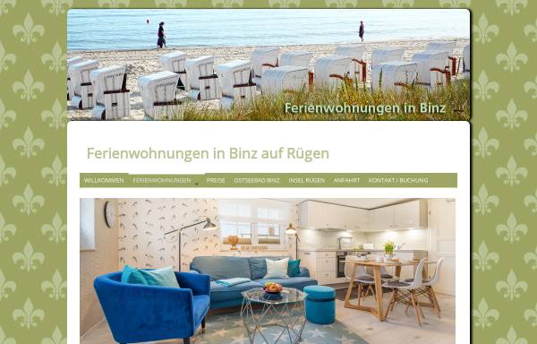 Vorschau von www.ferienwohnungen-binz-insel-ruegen.de, Ferienwohnungen Max und Renate Ott