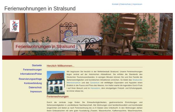 Vorschau von www.ferienwohnung-fruechtenicht.de, Ferienwohnungen Früchtenicht