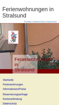 Vorschau der mobilen Webseite www.ferienwohnung-fruechtenicht.de, Ferienwohnungen Früchtenicht