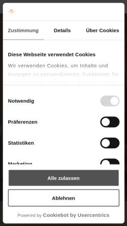 Vorschau der mobilen Webseite www.4jahreszeiten-zingst.de, Hotel & Restaurant Vier Jahreszeiten