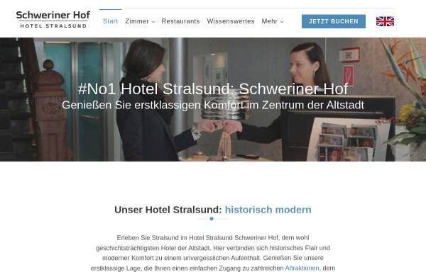 Vorschau von www.schweriner-hof.de, Hotel Schweriner Hof