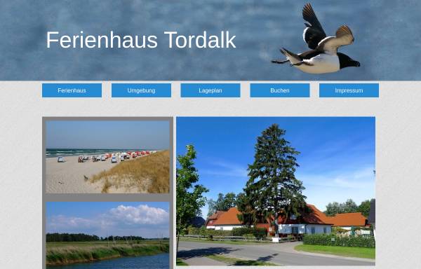 Vorschau von www.prerow-tordalk.de, Ferienhaus Tordalk