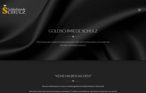 Vorschau von www.goldschmiede-schulz.de, Goldschmiede Schulz