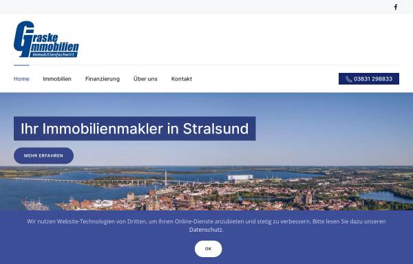 Vorschau von www.pommern-immobilien.de, Graske Immobilien